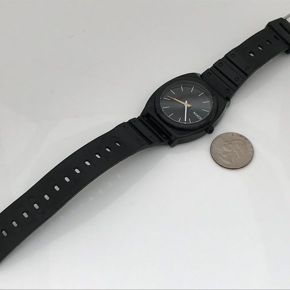Nixon Minimal Watch Black Sport Analog Men Wrist W - Picture 9 of 13